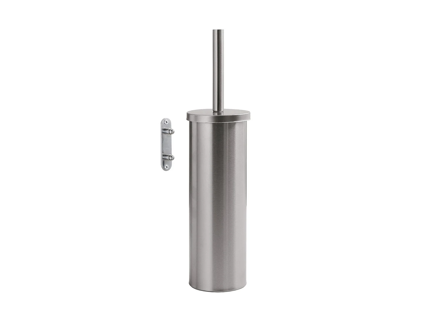 Brosse Wc Murale En Acier Inoxydable Brossé | Ginestra