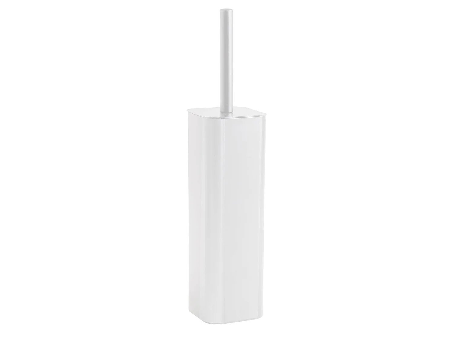 Brosse Wc Sur Pied Blanc Mat En Acier Inoxydable | Tahiti