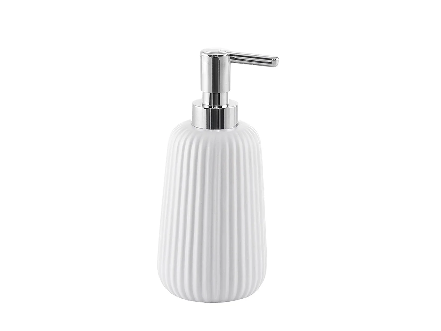 Distributeur De Savon En Céramique Blanche 400 Ml | Malva
