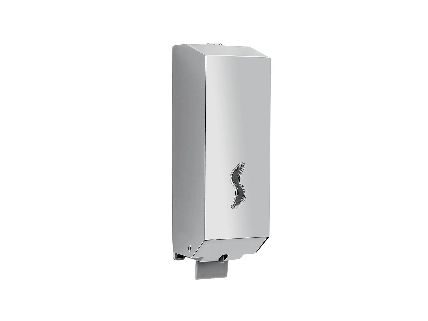 Distributeur De Savon Chromé 1200 Ml Avec Serrure De Sécurité | Kubix