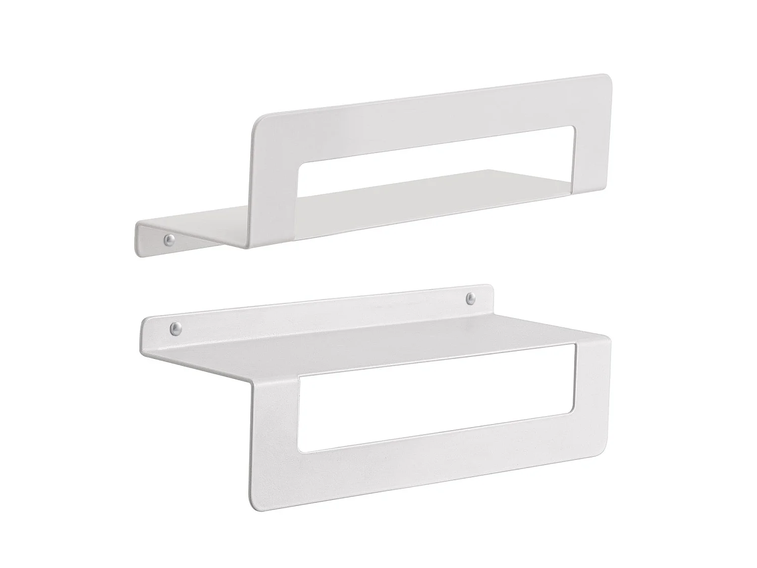 Étagère De Douche Avec Porte-Serviettes 30 Cm Blanc Mat | Camelia