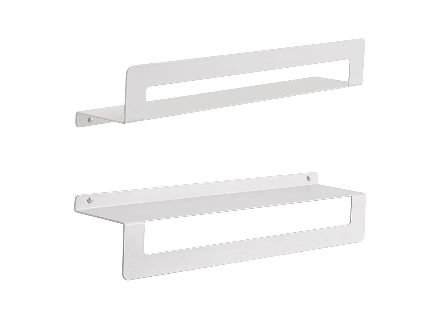 Étagère De Douche Avec Porte-Serviettes 50 Cm Blanc Mat | Camelia