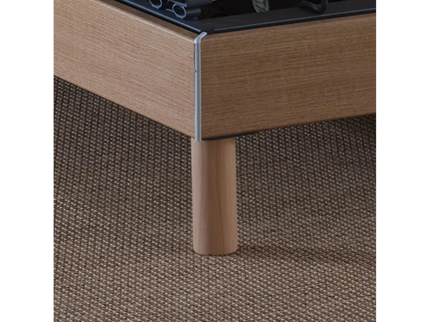 Ensemble literie électrique relaxation à plots + Matelas 100% latex - 90 x 190 cm