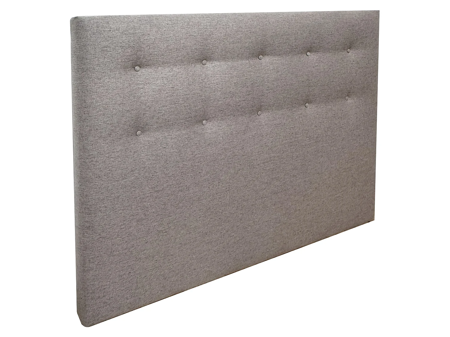 Ensemble matelas ressort, H28 cm, accueil memoire de forme, sommier et tete de lit gris 2x90 x 200 cm