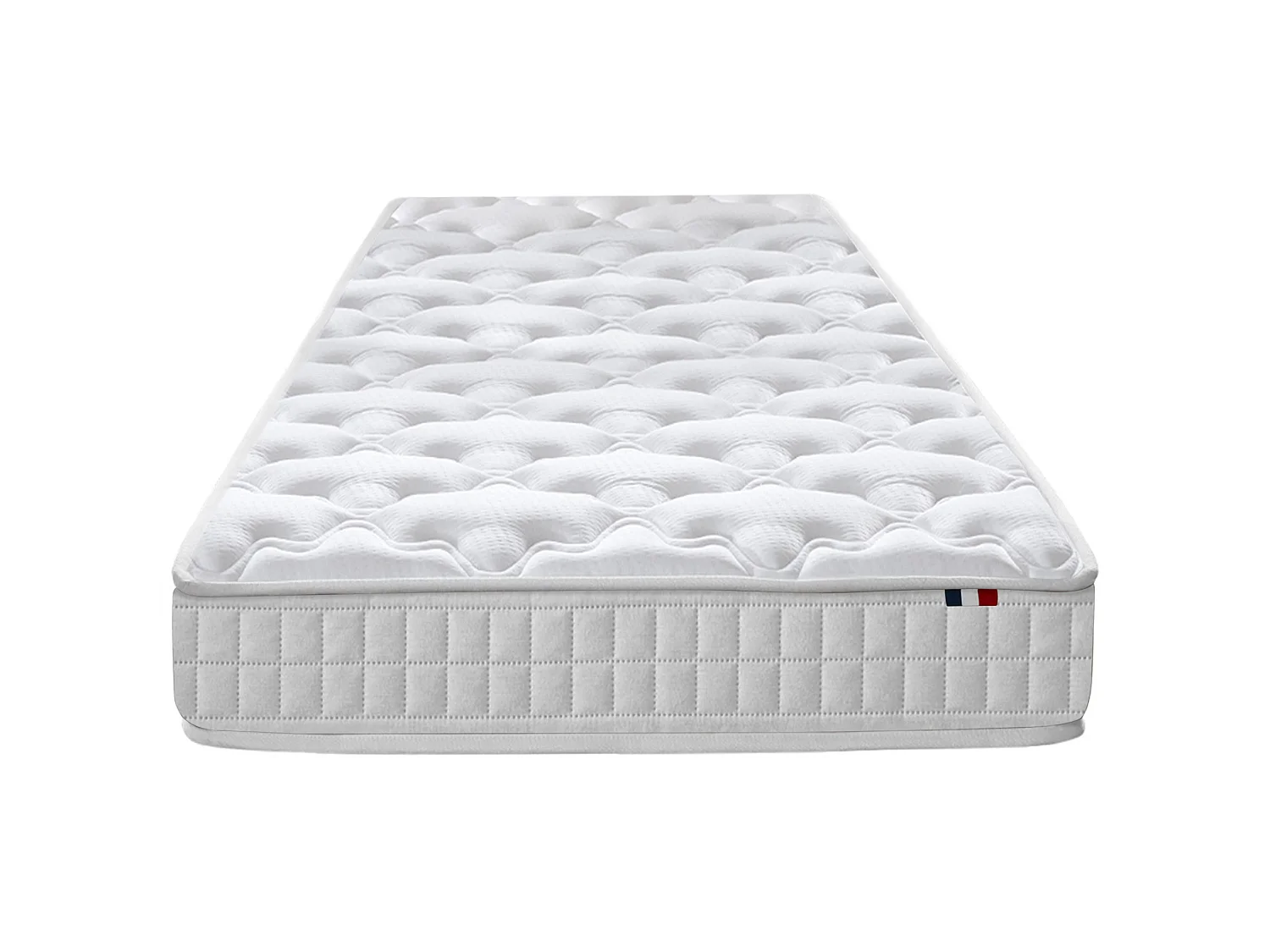 Matelas ressorts ensachés ASTRE : confort ferme, accueil équilibré, made in France - 90 x 200 cm