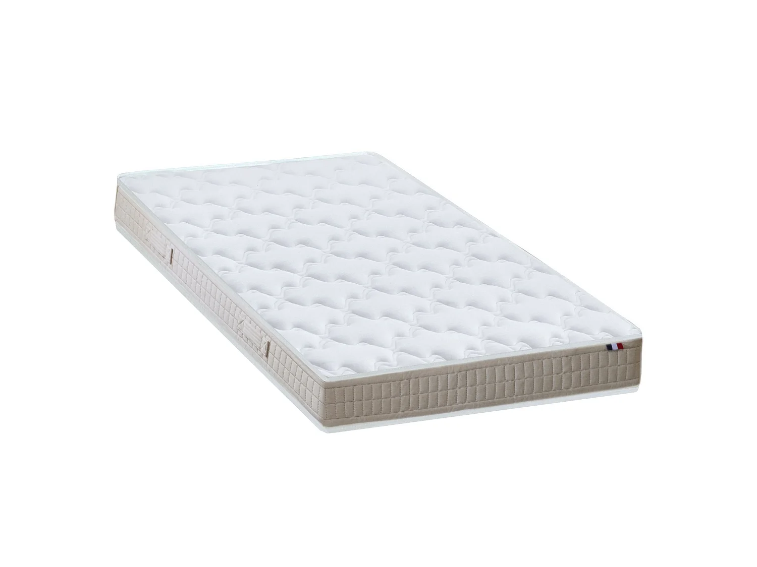 Matelas latex 3 zones PURE - soutien ferme, Made in France - 90 x 200 cm
