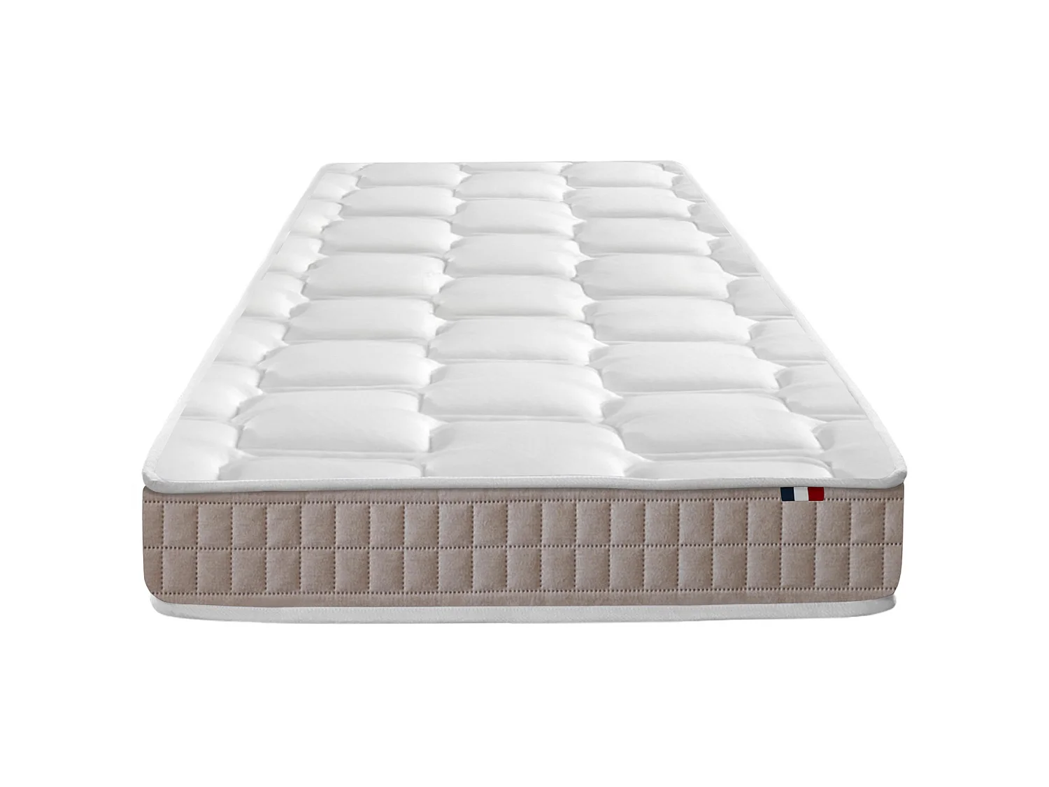 Matelas latex 5 zones ORIGINEL - Face hiver/été, confort optimal - 90 x 200 cm