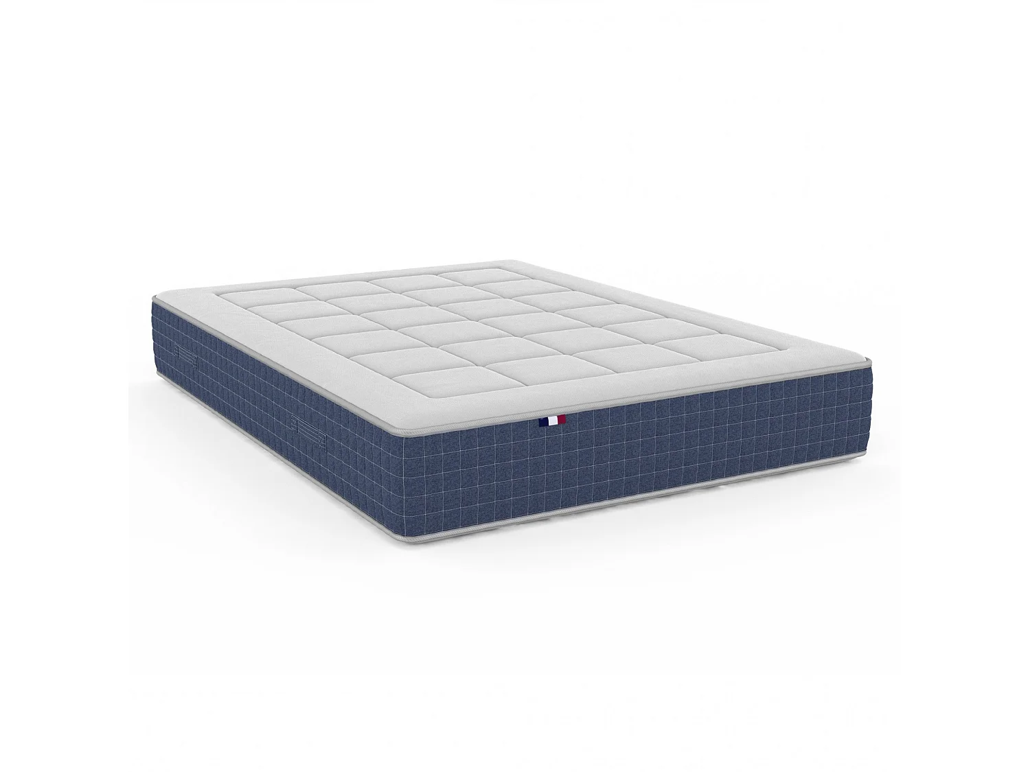 Matelas ressorts ensachés KING STYLE, mémoire de forme, confort ferme - 140 x 200 cm