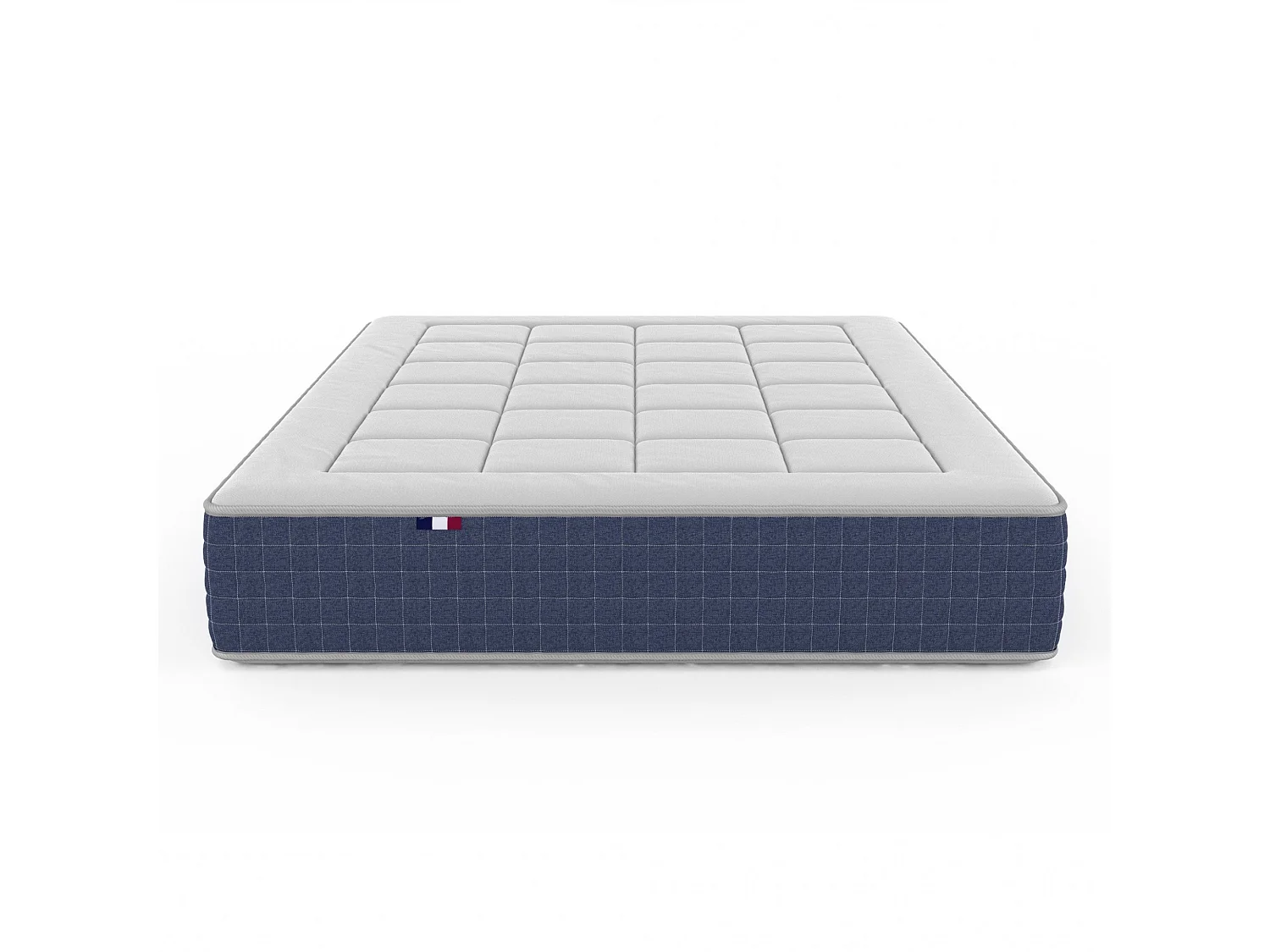Matelas ressorts ensachés KING STYLE, mémoire de forme, confort ferme - 140 x 200 cm