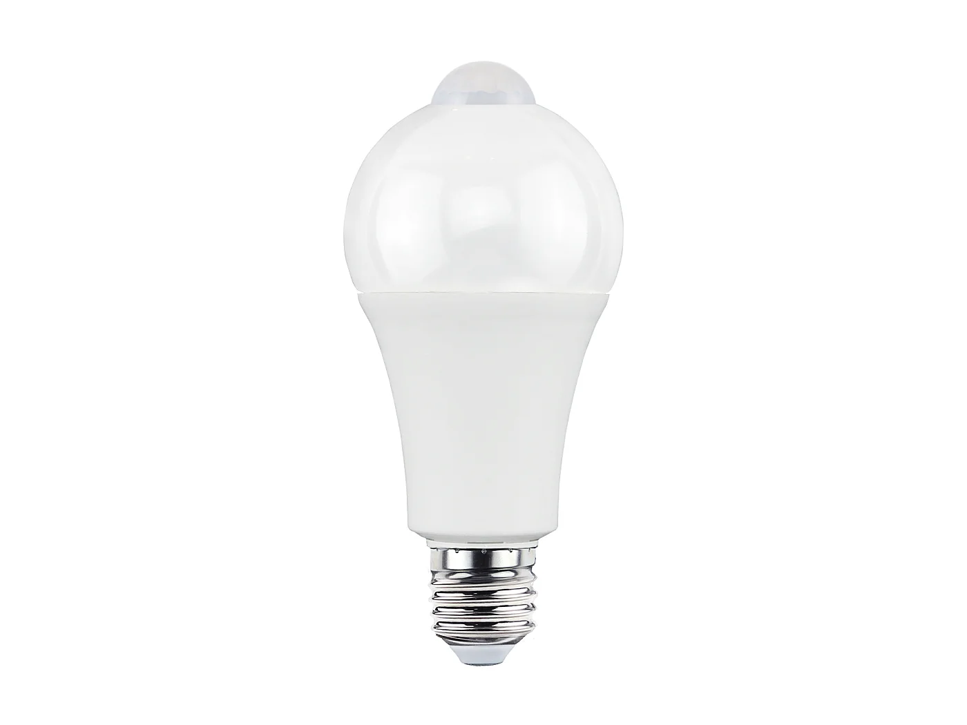 Alcapower Klassische LED-Lampe E27 10W 900lm 4000K mit PIR-Bewegungsmelder & Lichtsensor, Energieeffizienzklasse F, Ideal für Innenräume