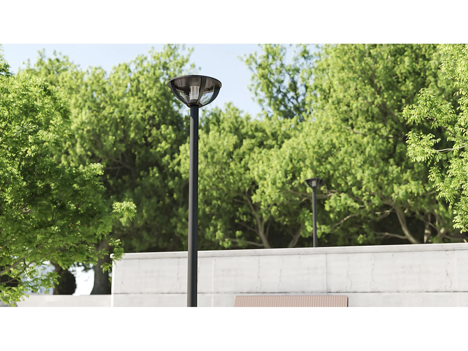 Lampadina LED Professionale OBO 45W E27/E40 Retrofit, Fascio 170°, 2200K, IP64, 3375 Lumens, Elevata Efficienza Energetica - Beneito & Faure
