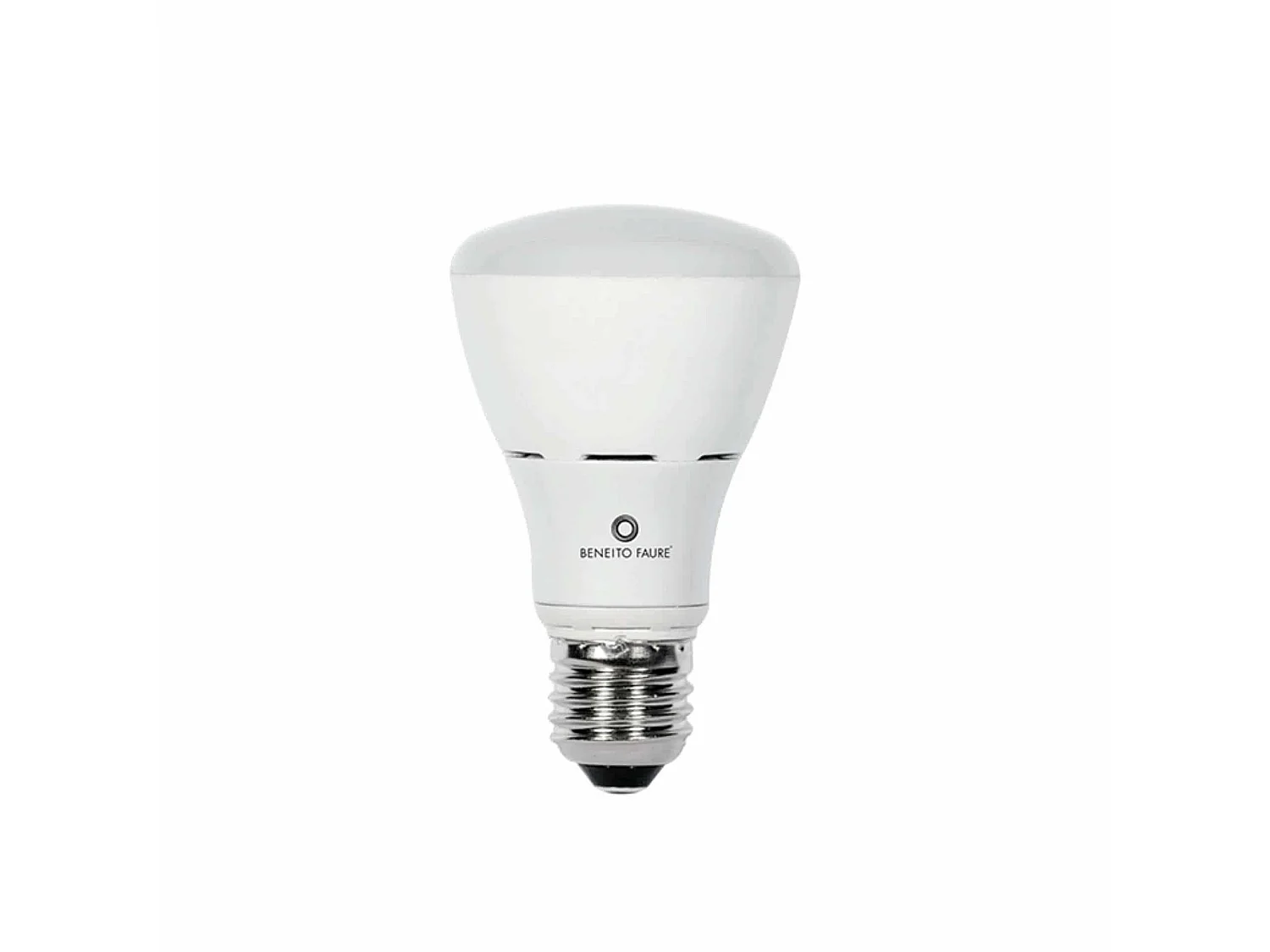 R63 E27 8W LED-Retrofit-Lampe, 3000K, 660lm, 120° Abstrahlwinkel, warmes Licht - ideal für die Innenbeleuchtung, Schutzart IP40 - Beneito & Faure
