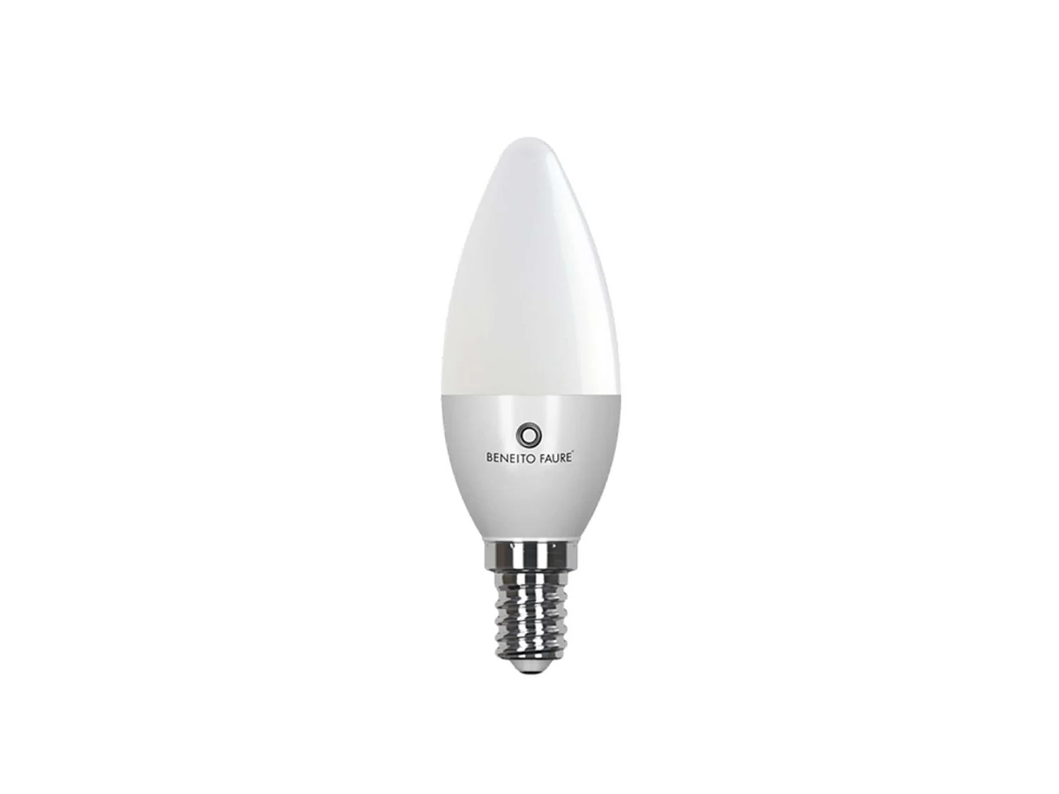 Lampadina LED Retrofit Flama Beneito & Faure 5,5W E14/E27 360 gradi 3000K - Illuminazione Interni ad Alta Efficienza Energetica