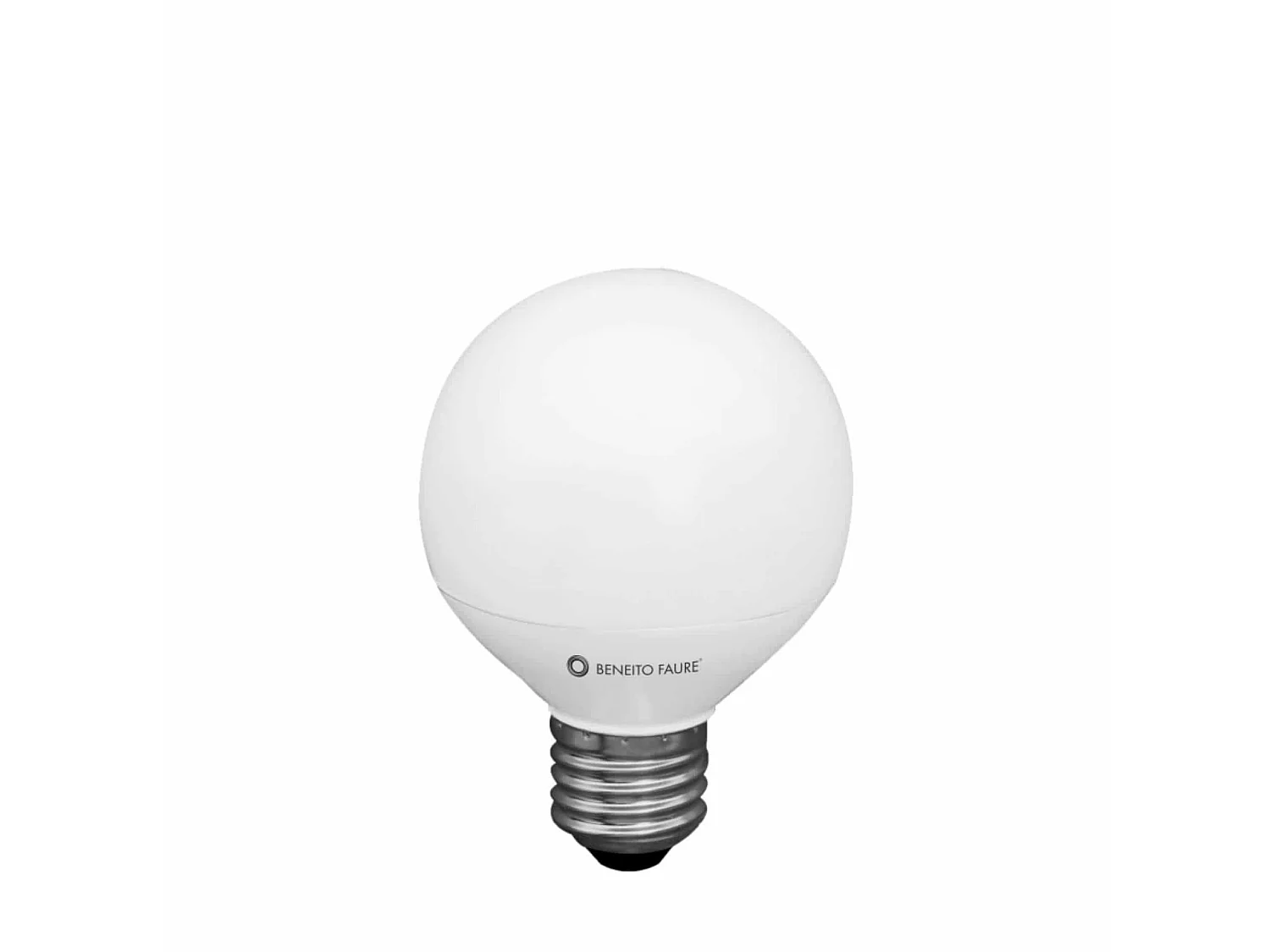6W E27 Micro Globe LED-Lampe, 360°-Abstrahlwinkel, Warmweiß 3000K, 500 Lumen, Kompaktes Design - Beneito & Faure