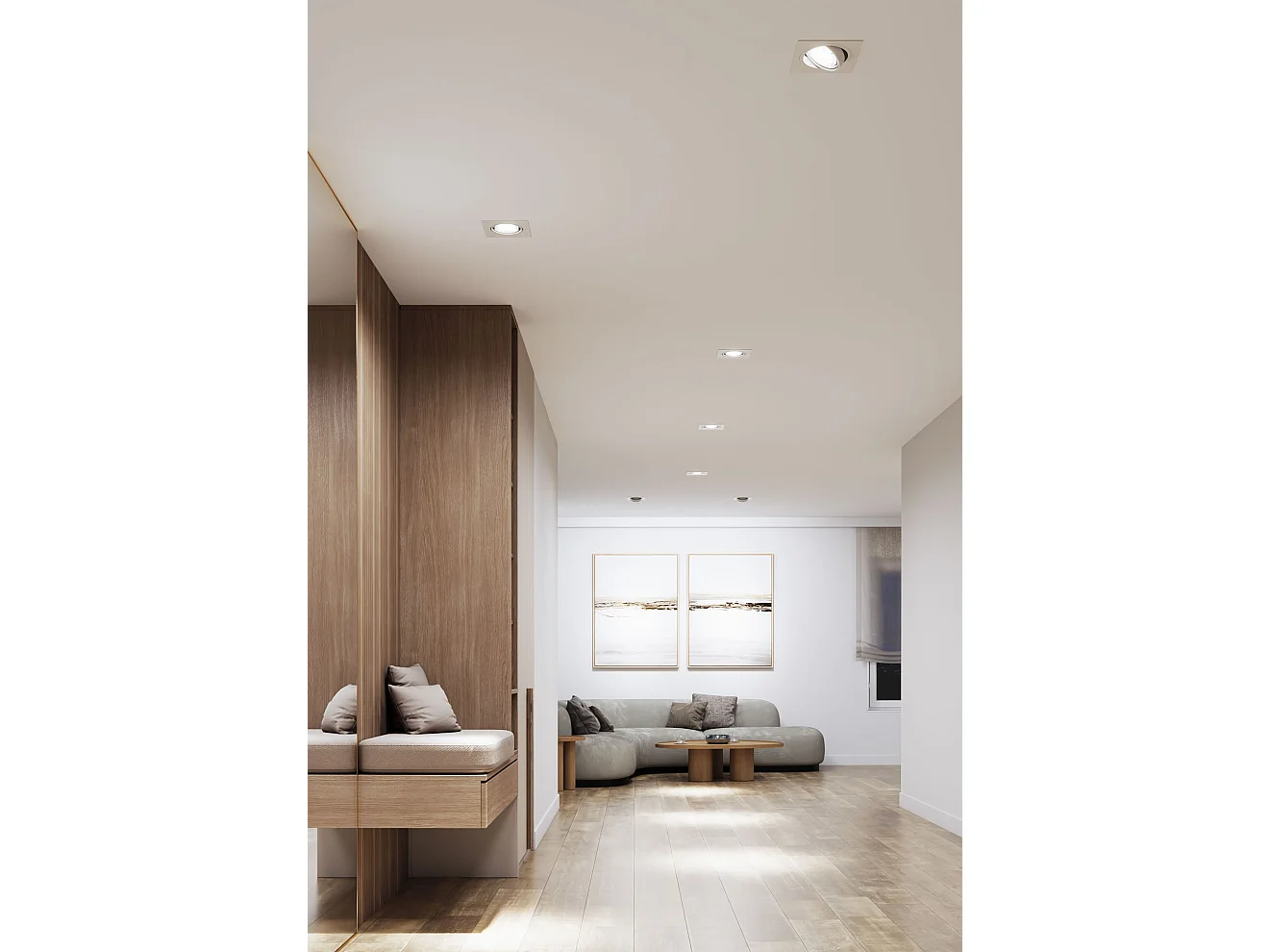 Lampadina LED AR111 Dicroica 15W GU10 15 Gradi 4000K 1120 Lumen Luce Naturale Finitura Cromo - Beneito & Faure Illuminazione Professionale