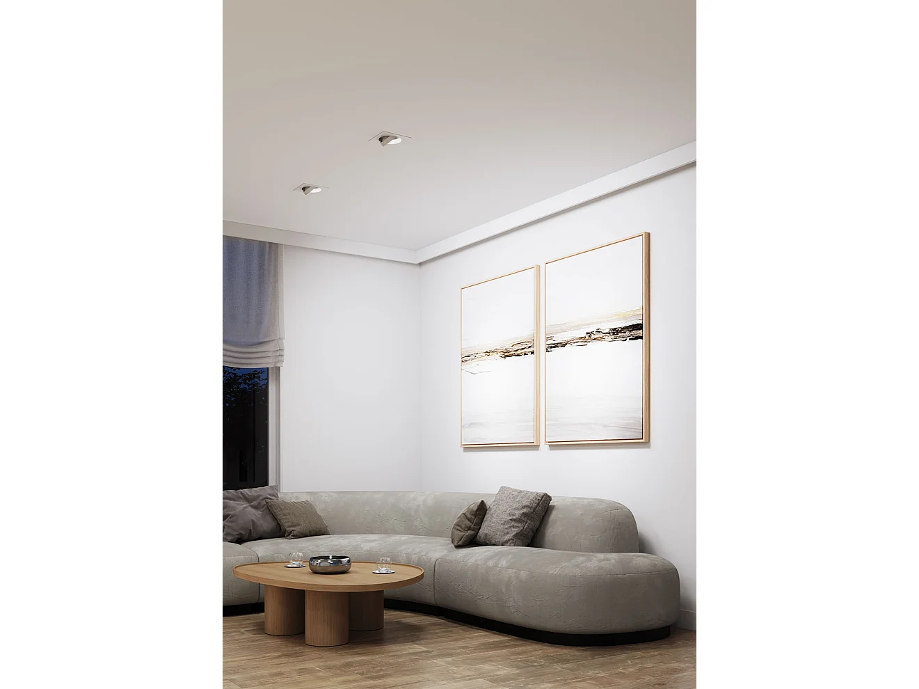 Lampadina LED AR111 Dicroica 15W GU10 15 Gradi 4000K 1120 Lumen Luce Naturale Finitura Cromo - Beneito & Faure Illuminazione Professionale