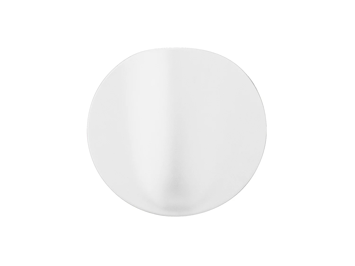 Lámpara de pared LED Sirio de 8W en cerámica blanca con difusor de policarbonato opalino, diseño Made in Italy para iluminación de interiores.