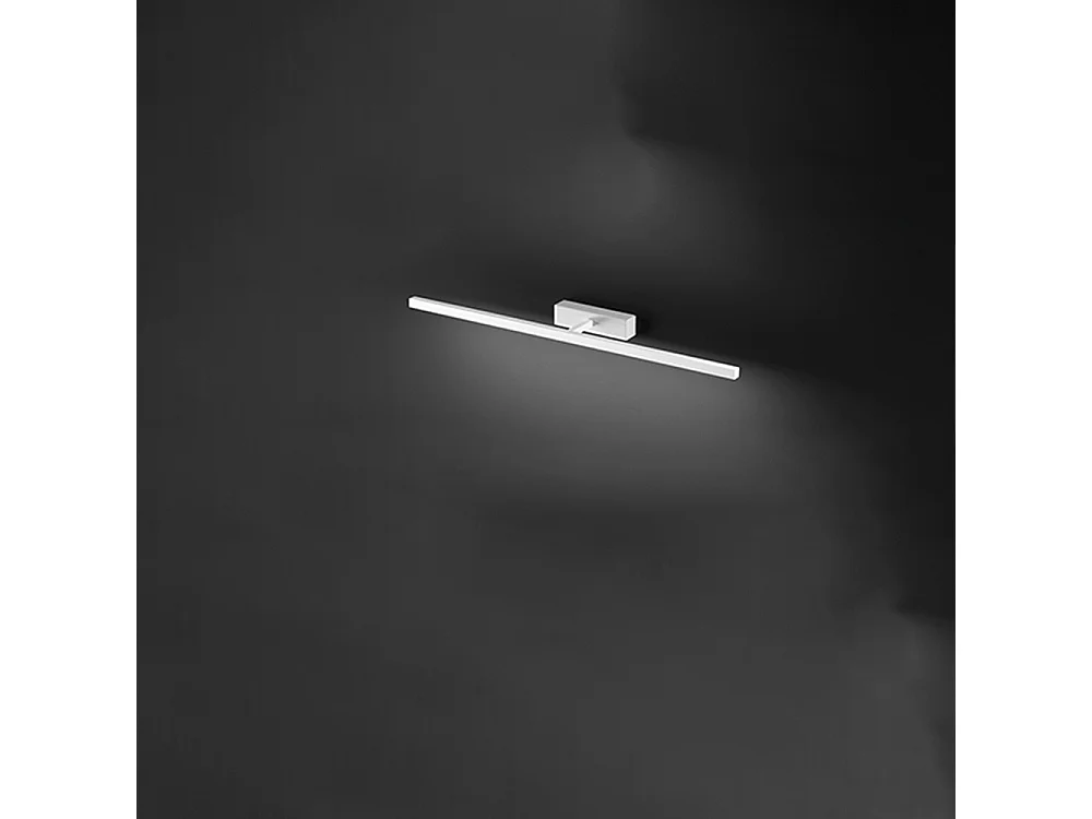 Aplique LED pared metal blanco 16W, temperatura CCT 3000K-6000K, difusor ajustable, diseño moderno interior y exterior - Perenz