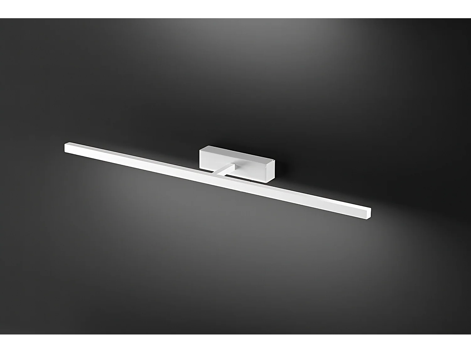 Kinkiet LED biały metal, 16W, CCT 3000K/4000K/6000K, regulowany dyfuzor, nowoczesny design do wnętrz i na zewnątrz - Perenz oświetlenie ścienne