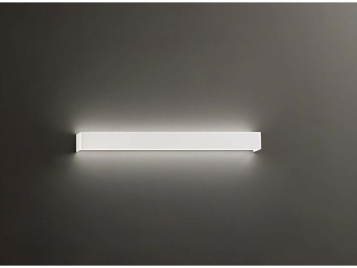 Aplique de pared LED de aluminio serie 8278, blanco mate, 20W 3000K, diseño moderno y estilizado para una iluminación interior refinada - Perenz