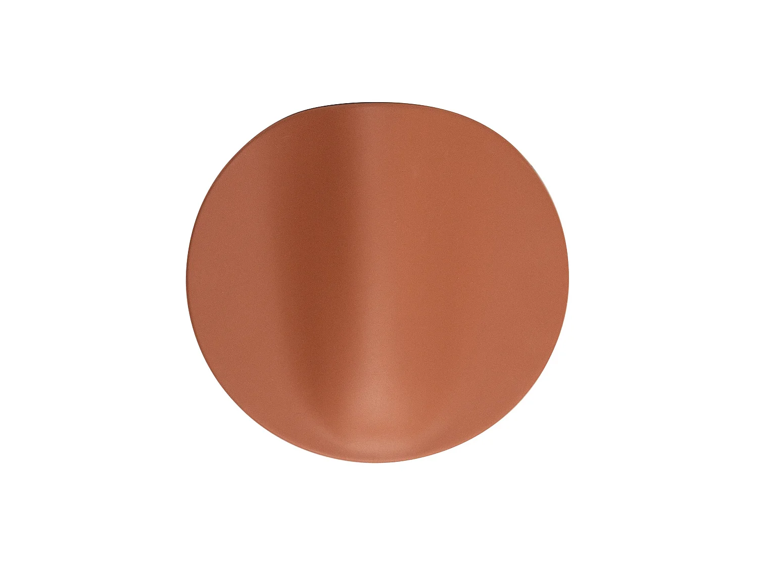 Sirio Keramik-Wandleuchte aus Terrakotta, 8 W LED, 2700 K, 625 lm, Durchmesser 24 cm, Made in Italy, Design für Innenbeleuchtung, Schutzart IP40