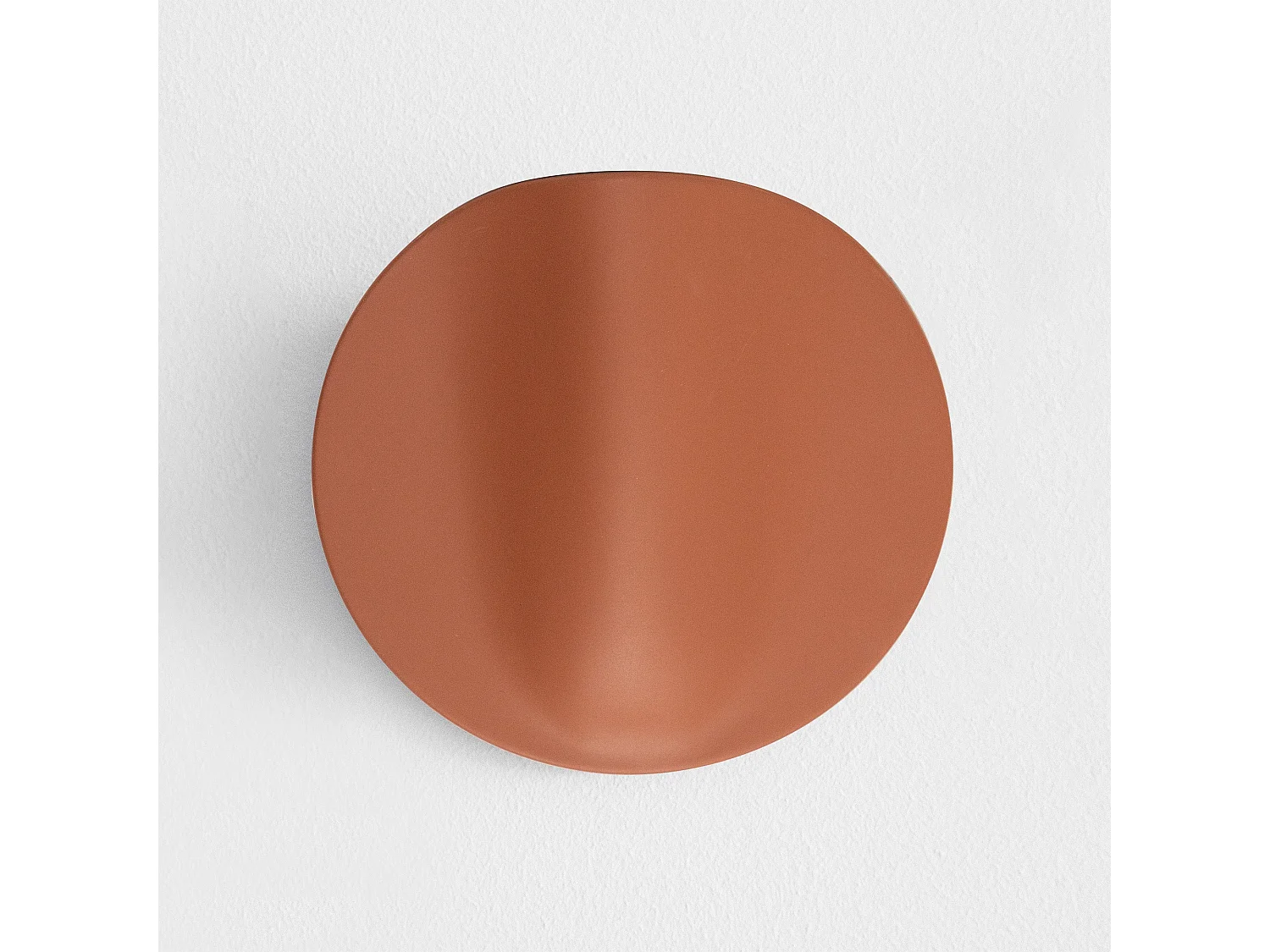 Sirio Keramik-Wandleuchte aus Terrakotta, 8 W LED, 2700 K, 625 lm, Durchmesser 24 cm, Made in Italy, Design für Innenbeleuchtung, Schutzart IP40