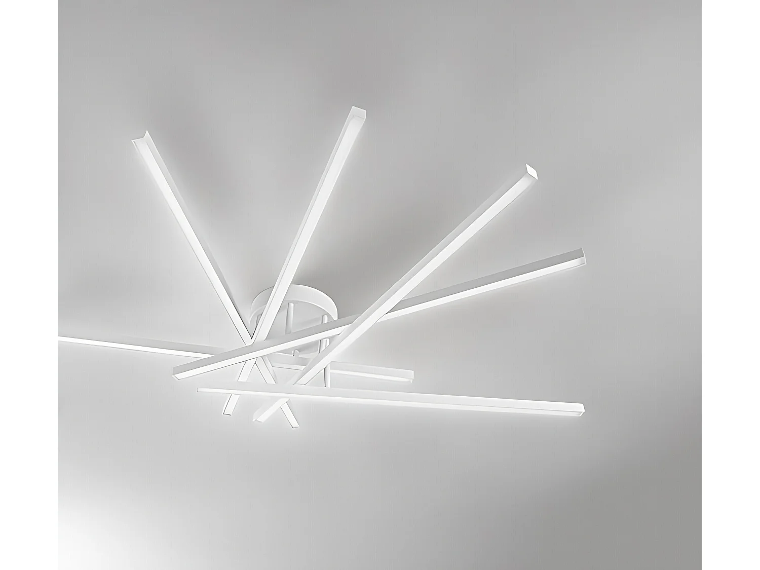 Plafonier LED 70W em Alumínio Branco Mate, 4900 Lúmenes, Regulável com Seletor CCT 3000K/4000K/6000K, Design Moderno IP20 da marca Perenz.