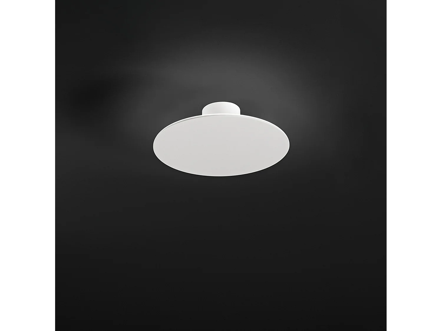 Plafonete LED 28W CCT Regulável 3000K-6000K Estrutura em Metal e Alumínio com Acabamento Pintado a Pó em Branco Mate de Alta Qualidade - Perenz