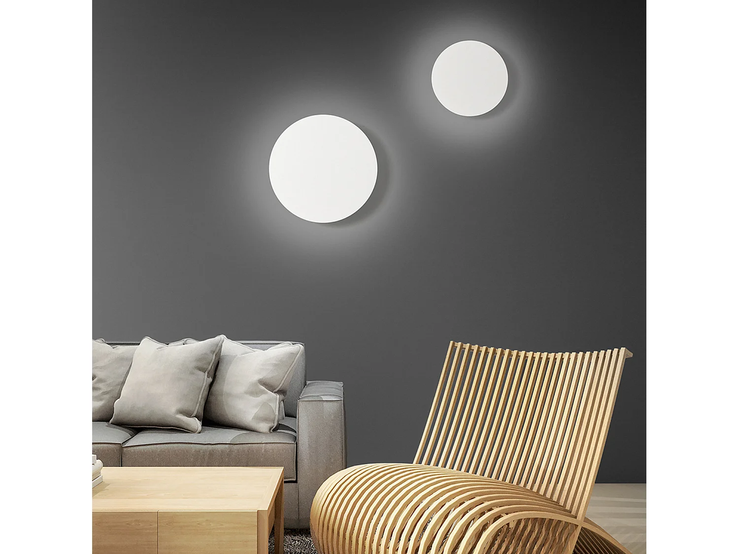 Plafonete LED 28W CCT Regulável 3000K-6000K Estrutura em Metal e Alumínio com Acabamento Pintado a Pó em Branco Mate de Alta Qualidade - Perenz