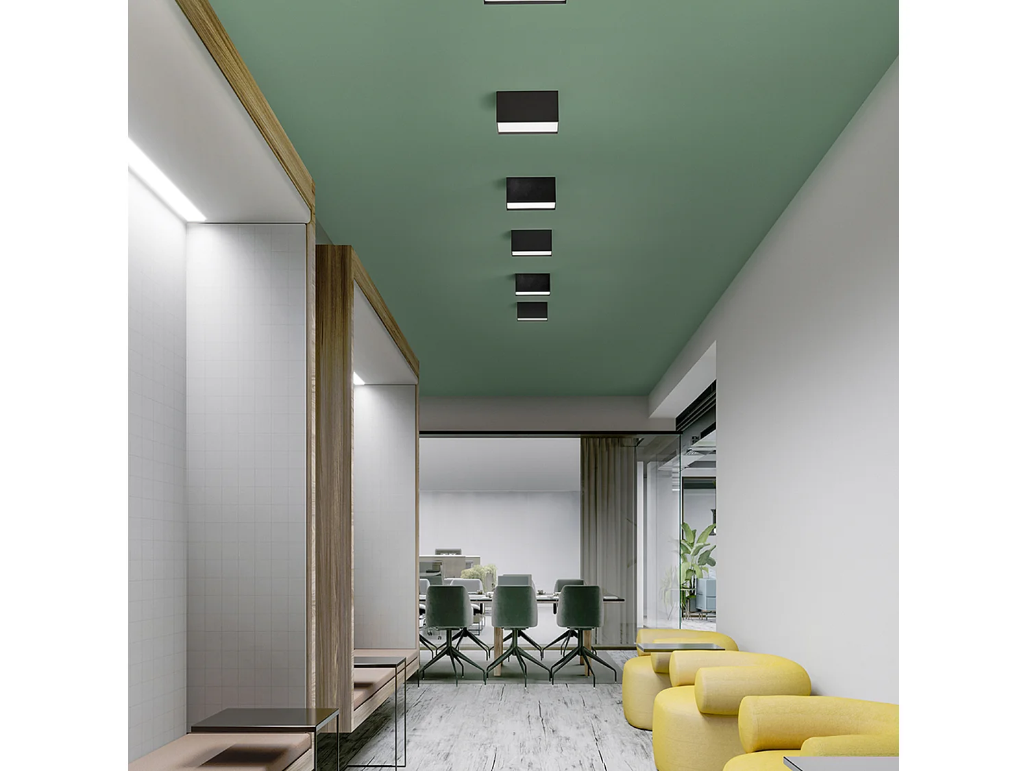 Lâmpada de Teto LED Série 8572 em Metal e Alumínio Pintado a Pó em Preto Mate 20W 3000K Dimensões 10x20x11 cm - Perenz, Elegante e Moderna.