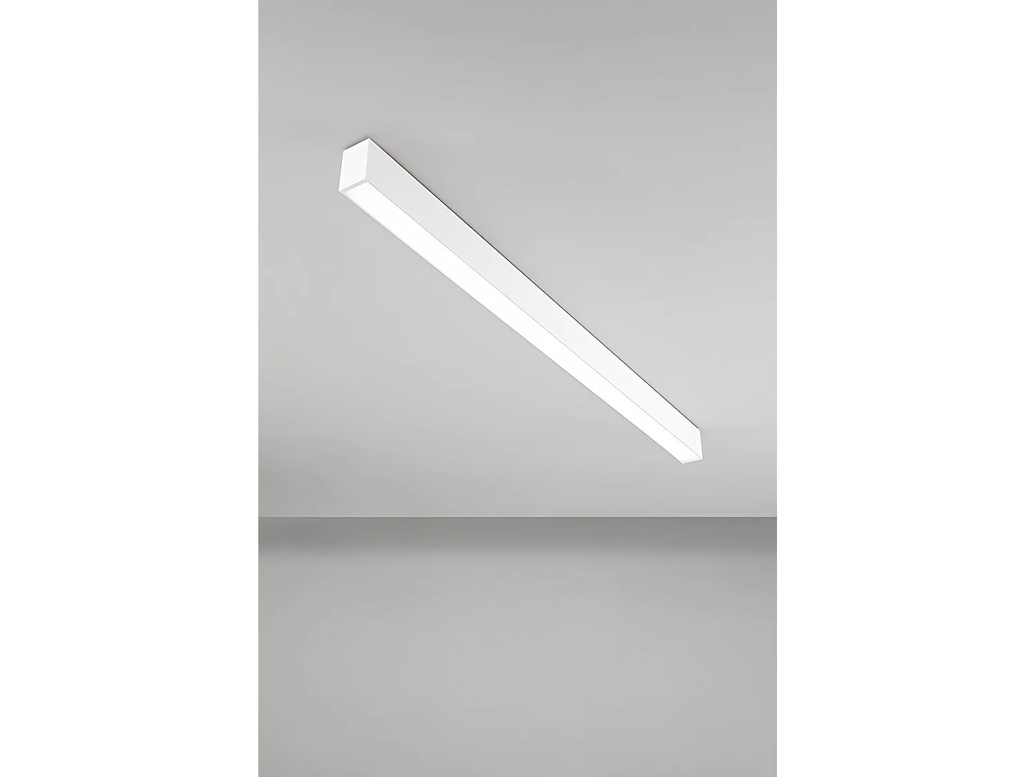 Plafon LED Modular 40W CCT Regulável Cor Branco Mate - Luz Ajustável 3000K/4000K/6000K para Interiores - Design Moderno e Elegante - Perenz