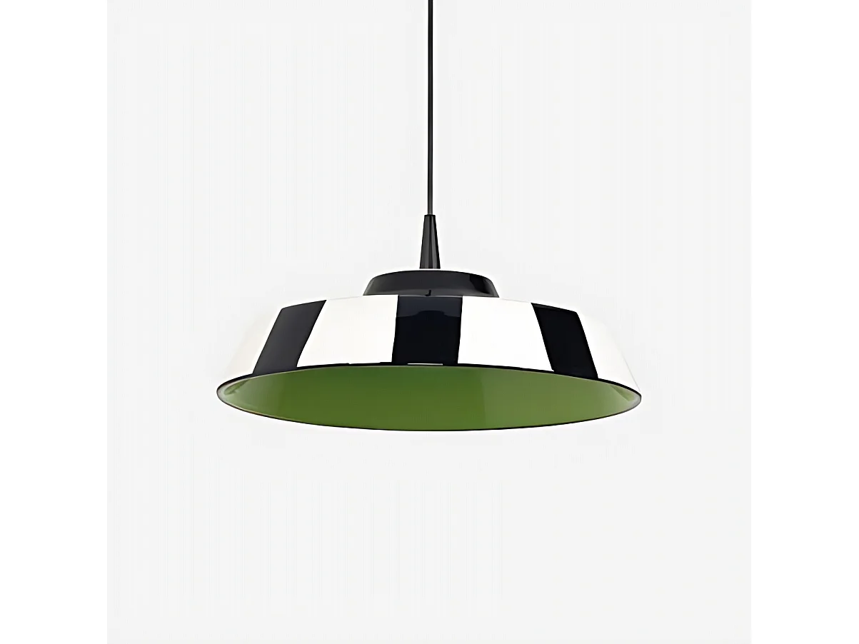 Circus pendellampe, grøn LED, håndlavet keramik, 3000K, diameter 35 cm, højde 300 cm, fremstillet i Italien, moderne design til indendørs brug.