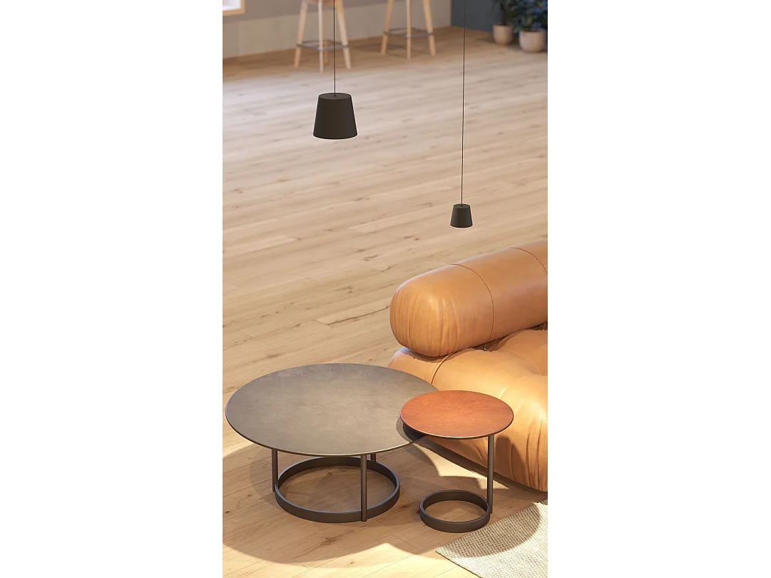 Lievo XL Space pendellampe, 15 W LED, farvetemperatur 2700 K/3200 K/4000 K, strålevinkel 38°, matsort - Beneito & Faure - Designer