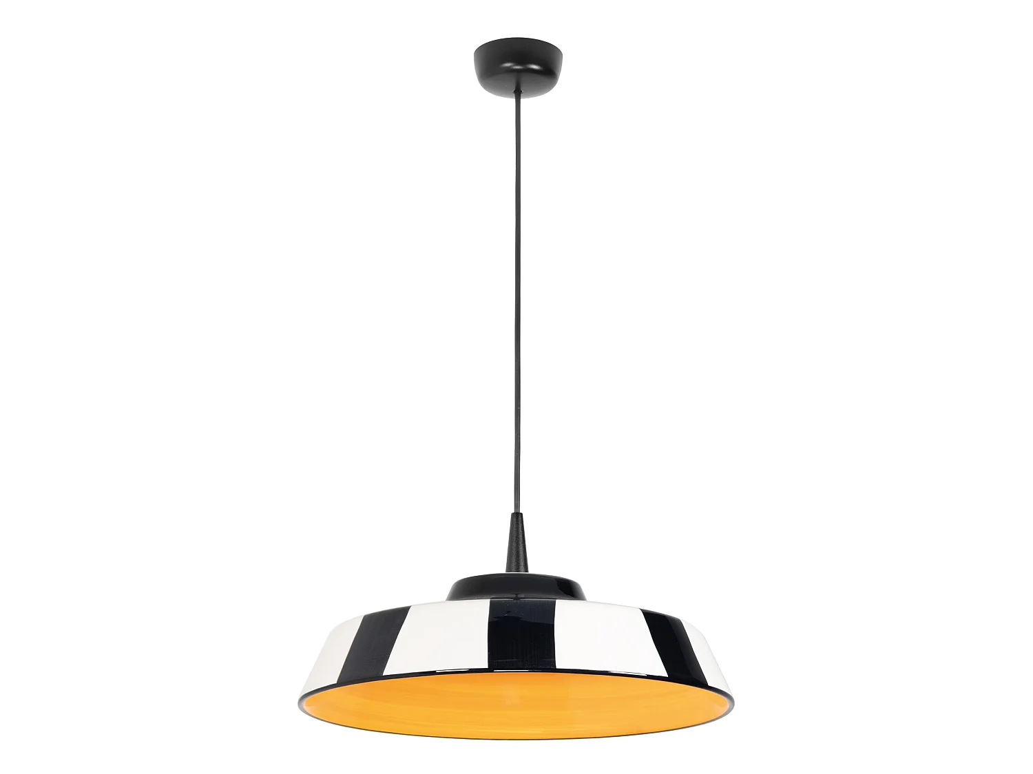 Circus Lampe à Suspension LED 8W 2700K 645lm en Céramique Made in Italy Diamètre 35 cm Couleur Jaune Design Modulaire pour Intérieur IP40