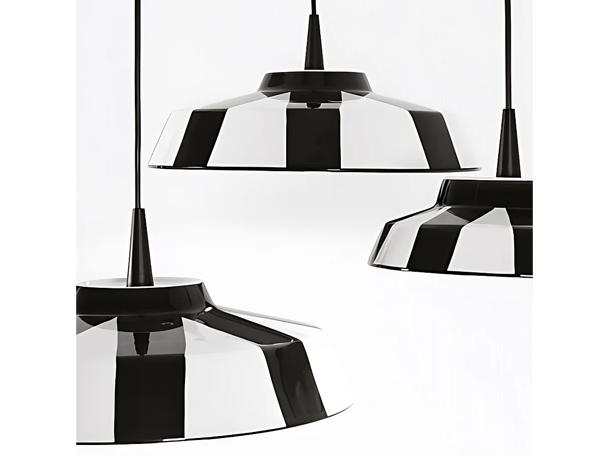 Circus LED pendellampe 8W keramisk design fremstillet i Italien diameter 35 cm højde 300 cm hvid farve elegant og moderne raffineret
