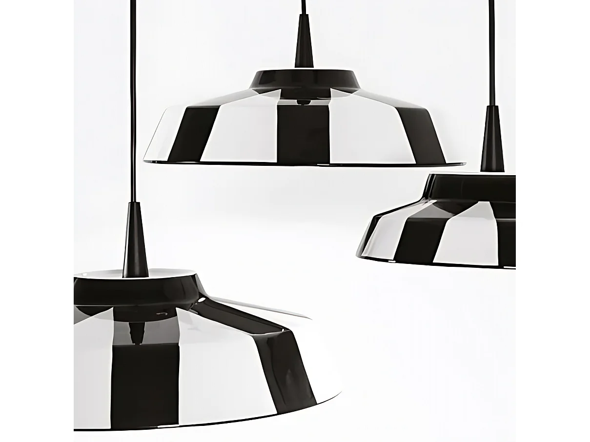 Lampa wisząca LED Circus, ręcznie wykonana z ceramiki, wyprodukowana we Włoszech, średnica 35 cm, kolor czerwony, do nowoczesnego oświetlenia wnętrz