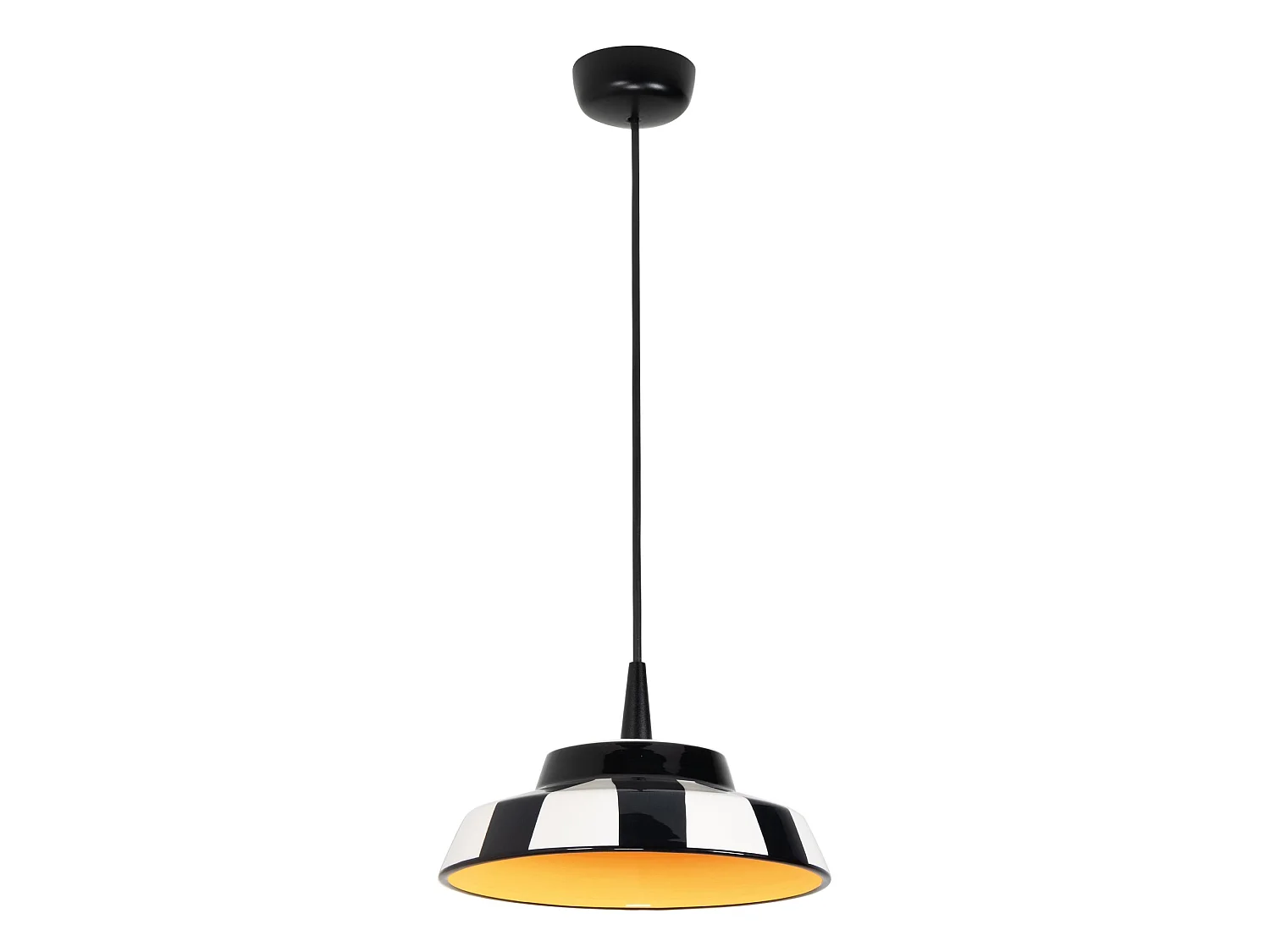 Circus pendellampe i keramik, fremstillet i Italien, 24 cm i diameter, 8W LED 2700K gul, til elegant og moderne indendørsbelysning