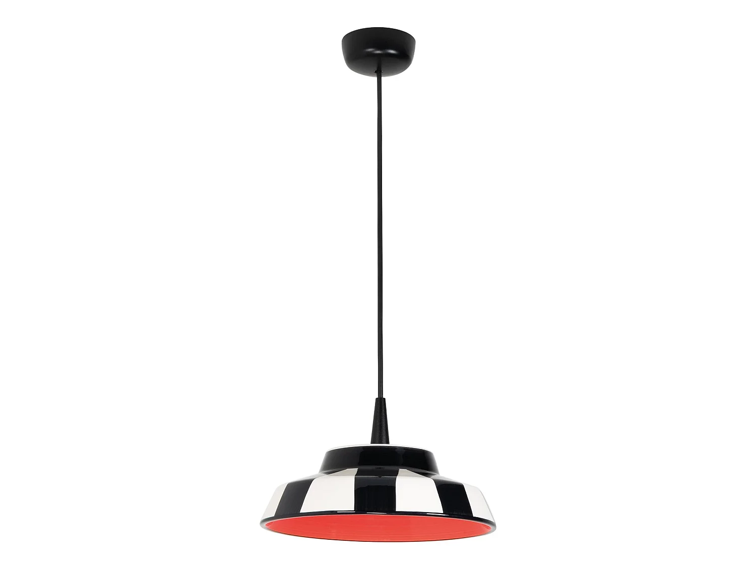 Circus LED pendellampe 8W 2700K 645lm Keramik Fremstillet i Italien Diameter 24 cm Rød farve Modulært design til indendørs brug IP40