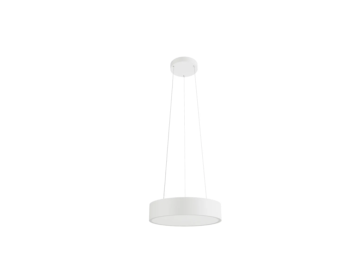Lámpara de techo TOT Beneito & Faure 40W 450mm 115º Tuya CCT 2600K-4000K regulable blanco mate, diseño moderno con iluminación LED inteligente