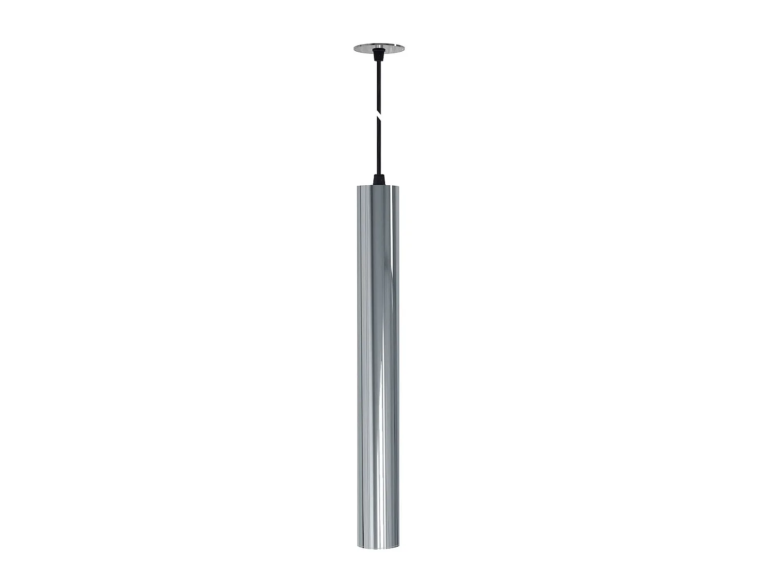 Lámpara colgante Atmos XL 10W de Beneito & Faure, superficie o empotrada, CCT 2700K/3200K/4000K, óptica de 15º/38º/60º, acabado plateado.