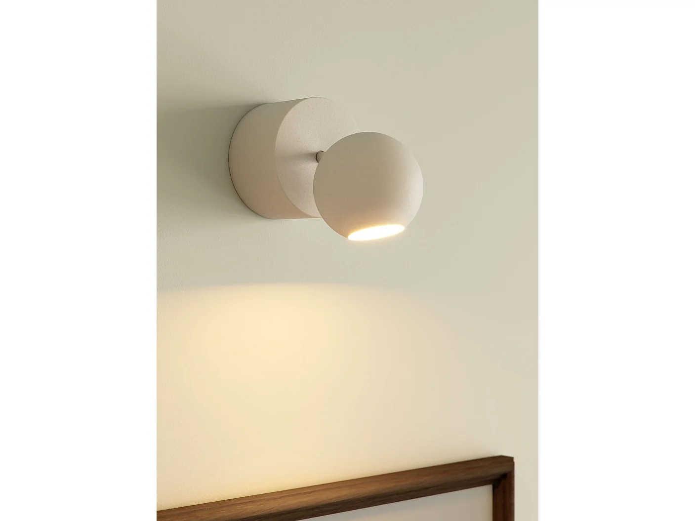 Mini Bora Surface 4,5W 38º 3000K Mat Wit - Verstelbare Bolvormige LED Plafondspot - Beneito & Faure - Professioneel Design