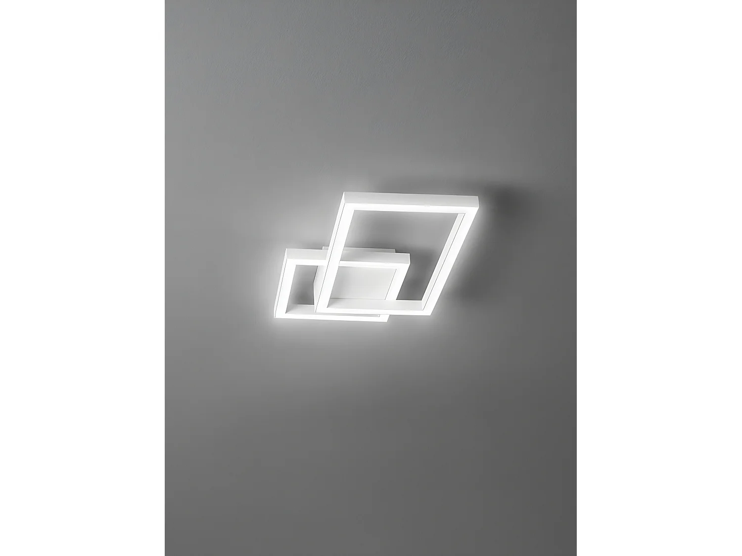 Plafonier LED 20W Regulável em Alumínio Branco Mate - Design Moderno com Tecnologia CCT 3000K 4000K 6000K para Interiores - Marca Perenz Italy