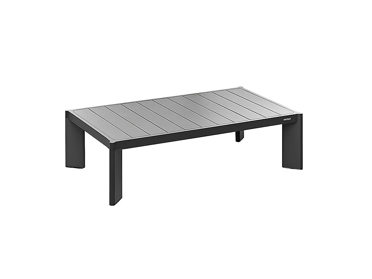 Salon de jardin 5 places complet en aluminium LIGO