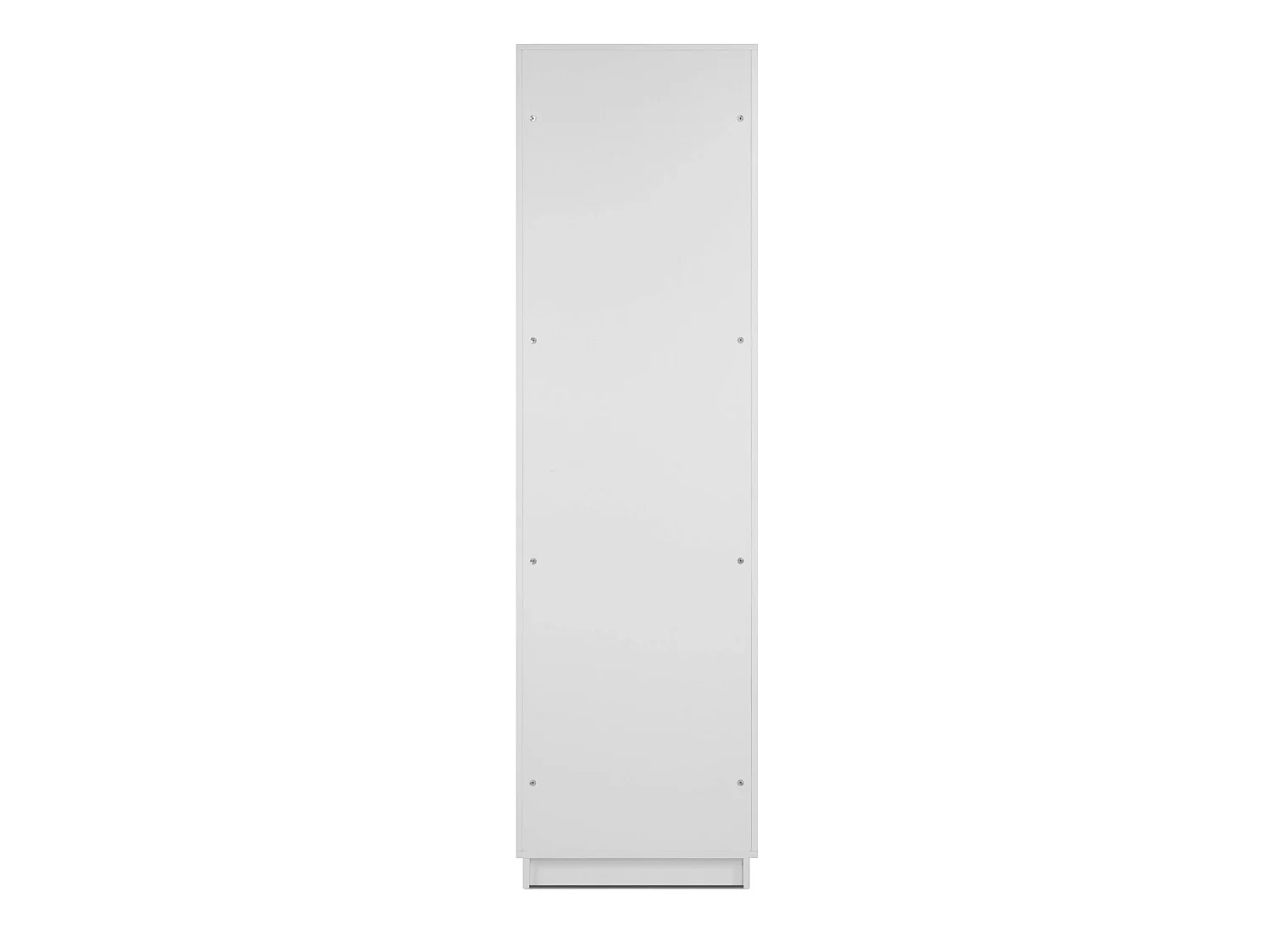 Colonne vitrine blanche 1 porte 4 niveaux RAVEN