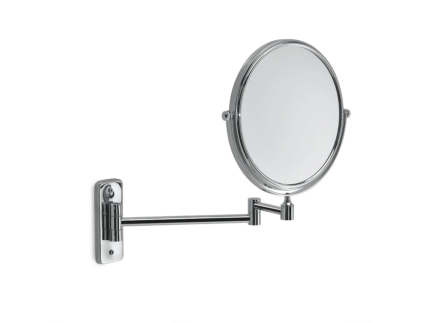 Miroir Grossissant Mural 3X Chromé | Gaia