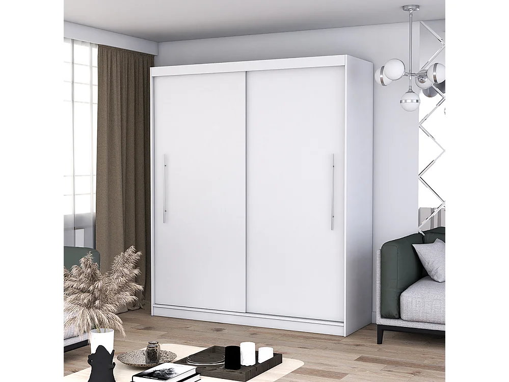 Armoire à portes coulissantes TORINO II 203 cm