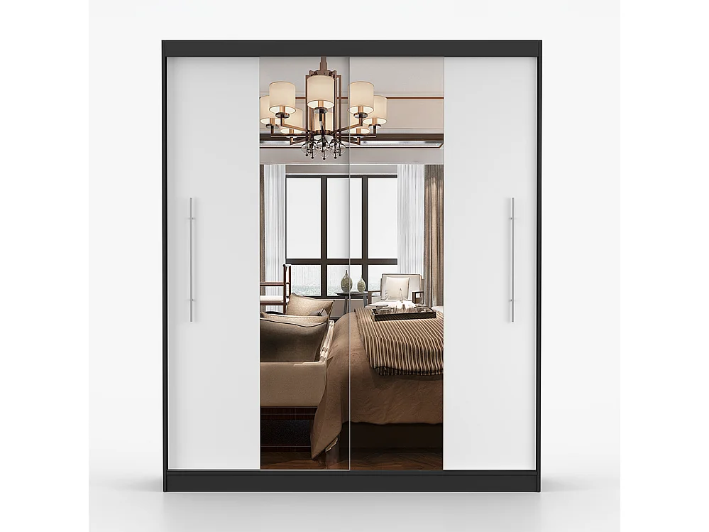 Armoire à portes coulissantes TORINO I 203 cm