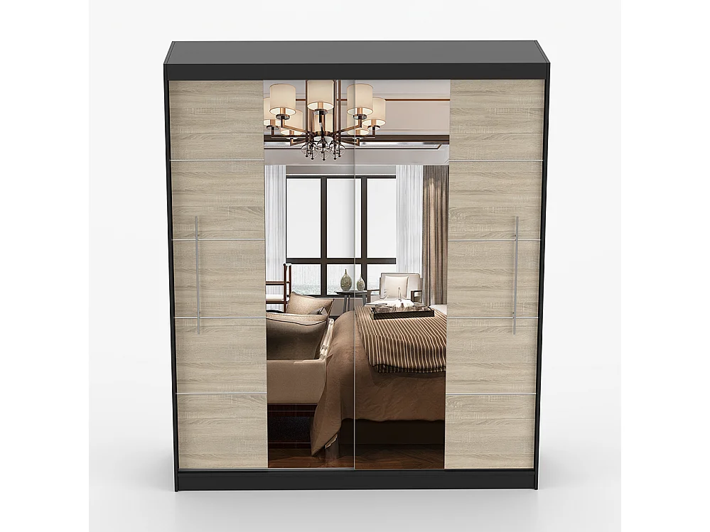 Schuifdeurkast TORINO III 203 cm