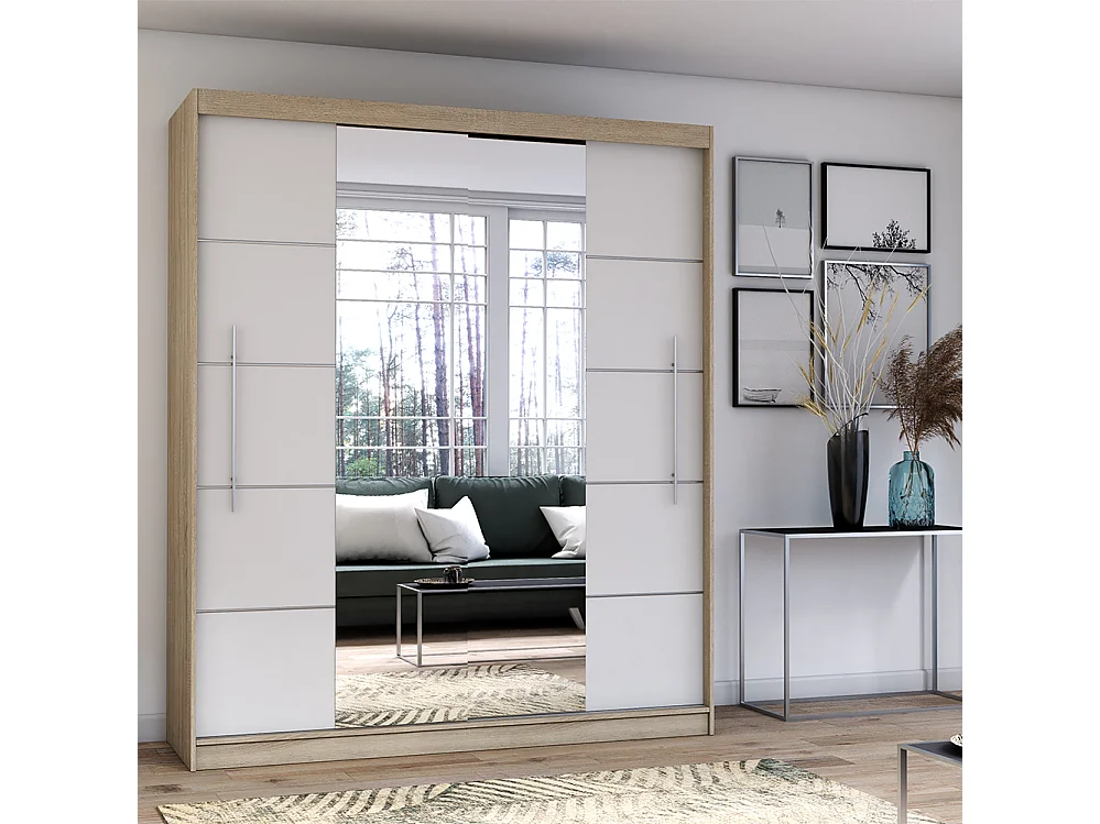 Schuifdeurkast TORINO III 203 cm