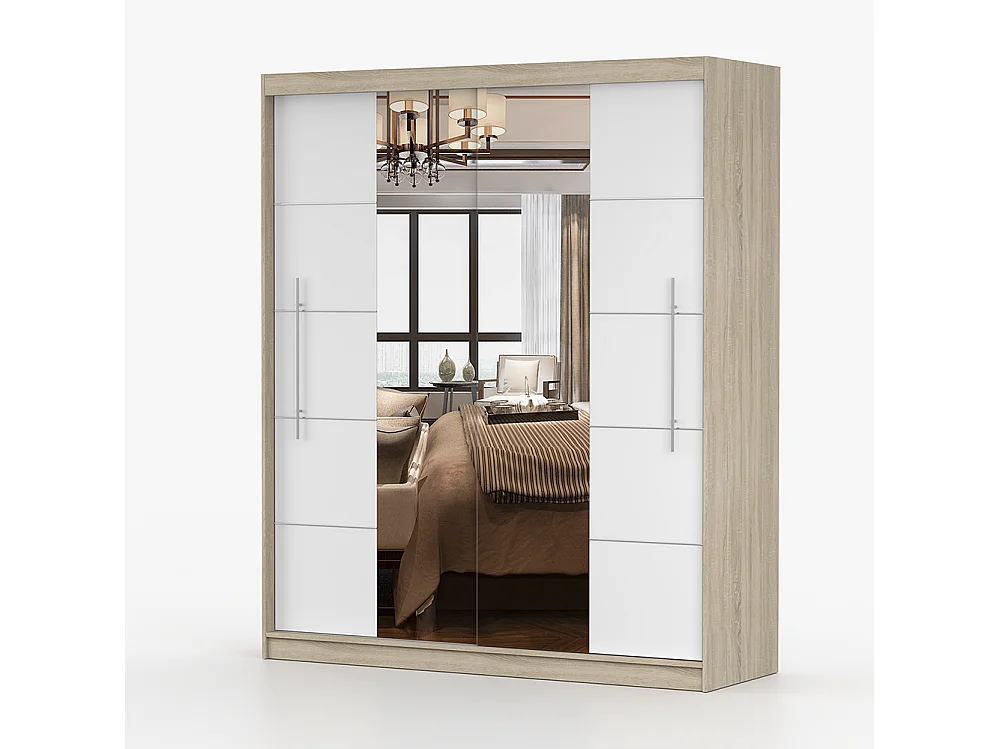 Schuifdeurkast TORINO III 203 cm